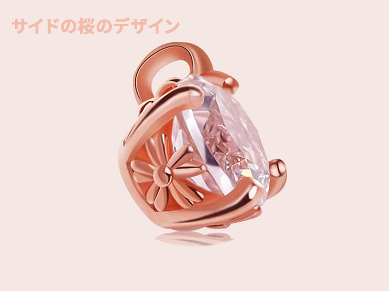 Amazon | FH.bird 桜 イヤリング レディース 揺れる 痛くない