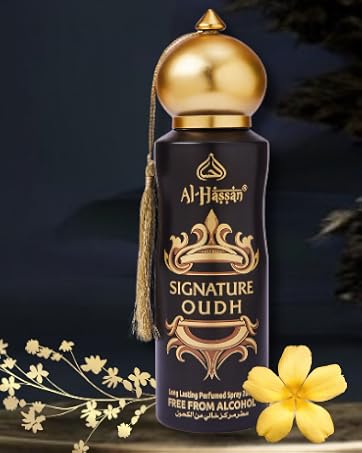 Al Hassan Signature Oudh Perfumed Spray 200ml