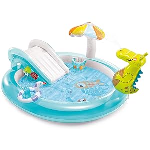 【新品未使用】インテックスプール　パイレーツプレイセンター Amazon | INTEX(インテックス) プール パイレーツプレイセンター