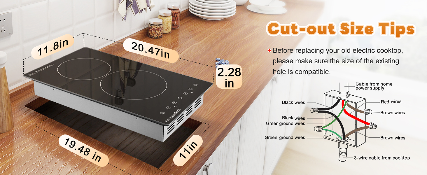 cocina electrical 2 hornillas