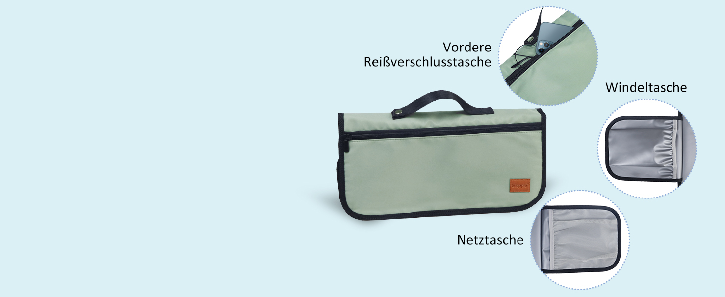 Wickelunterlage für unterwegs
