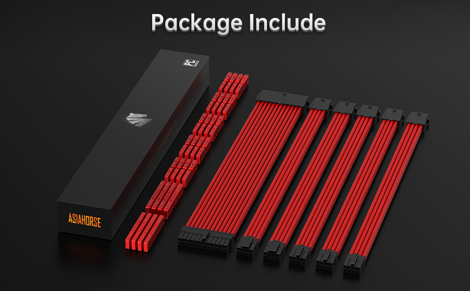 asiahorse power supply extension cable