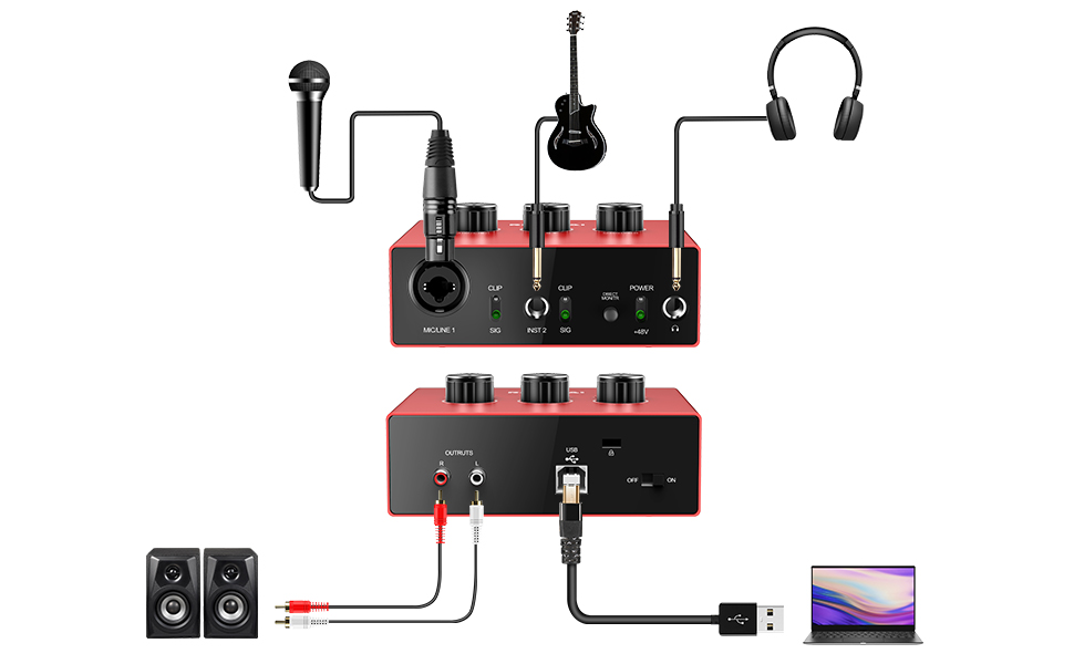 USB Audio Interfaces 16bit/48kHz, Computer Audio Interfaces with