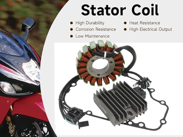Amazon.com: Artudatech Generator Stator Regulator Rectifier