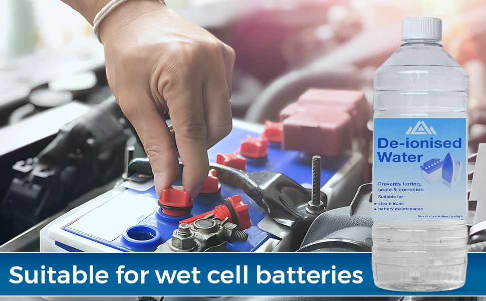 Perfectonish Deionised Water for Steam Iron, Batteries, Window Cleaning