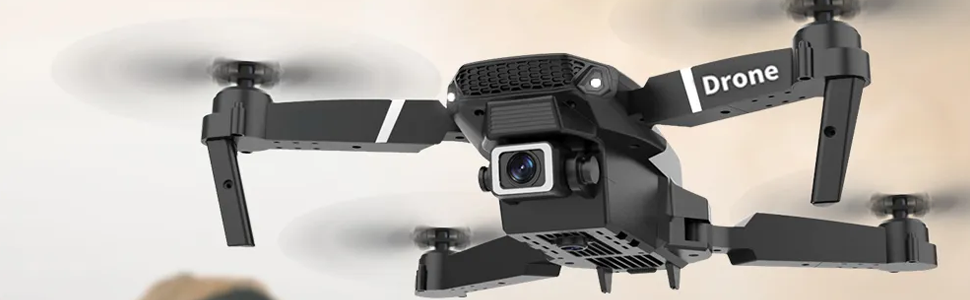 Dron Cuadricóptero Abonitos MX ABS88 con 2 Cámaras 4K y 2 Baterías