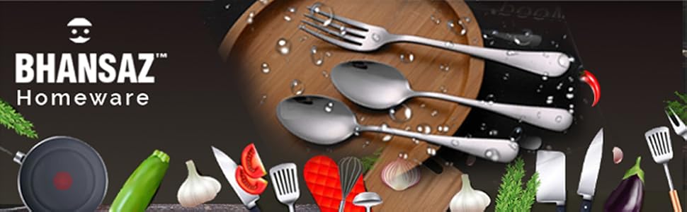 Bhansaz Spoon and Fork Set