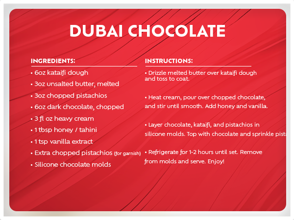 dried kataifi perfect ingredient for dubai chocolate pistachi bar knafeh