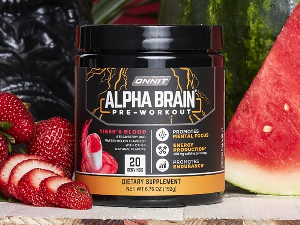 ビタミン 24/7 workout natural supple Amazon.com: ONNIT Alpha Brain Pre-Workout Powder, Tiger's