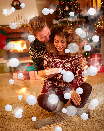 bubble machine for christmas