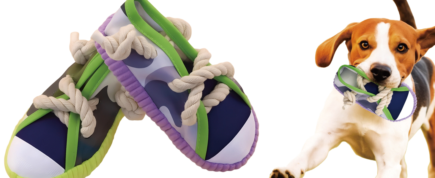 Dog slipper toy