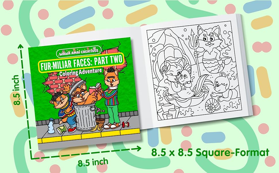 8.5 by 8.5 inch format