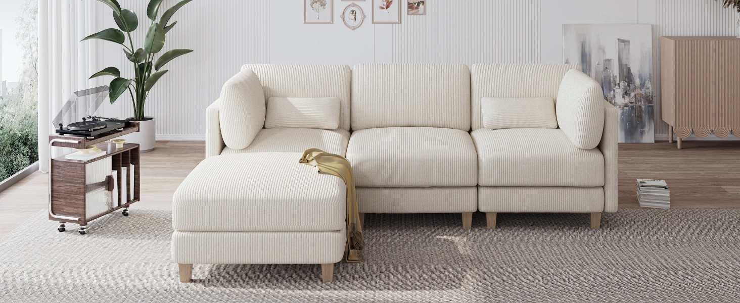 white sofa
