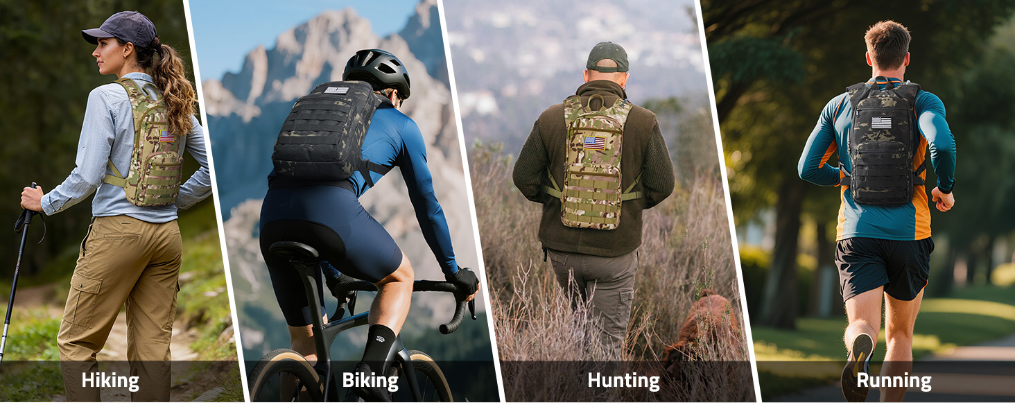 hiking backpack with water bladder water backpack for hiking