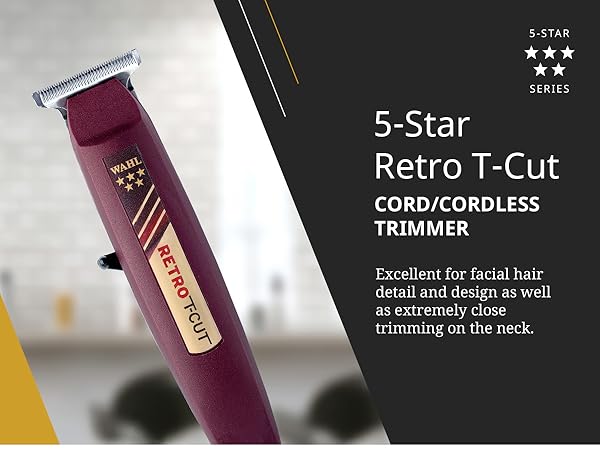 wahl トリマー　ウォール　t-cut ウォール WAHL クロミニ T-CUT ChroMini バリカン トリマー T