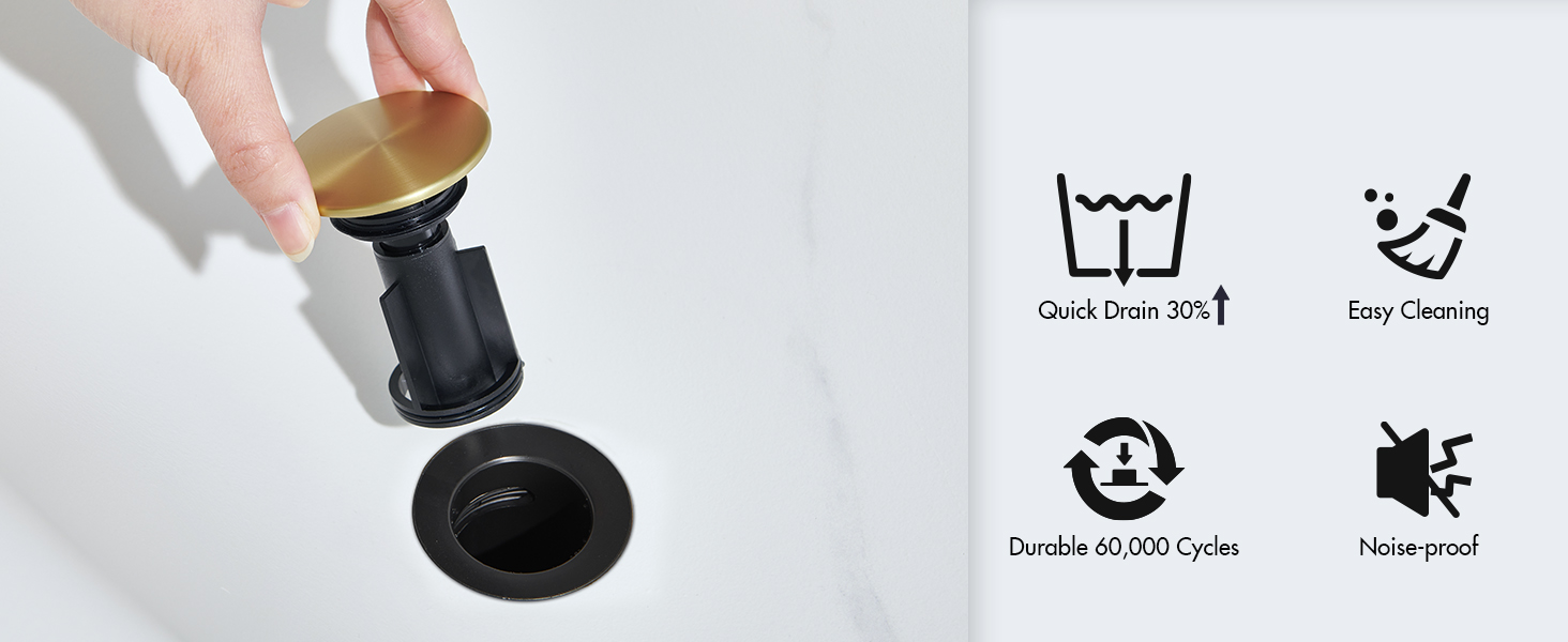 brush gold bathroom faucet