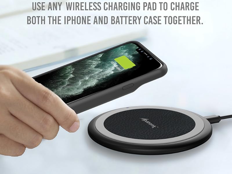 Alpatronix Wireless Battery Case Compatible with iPhone 15