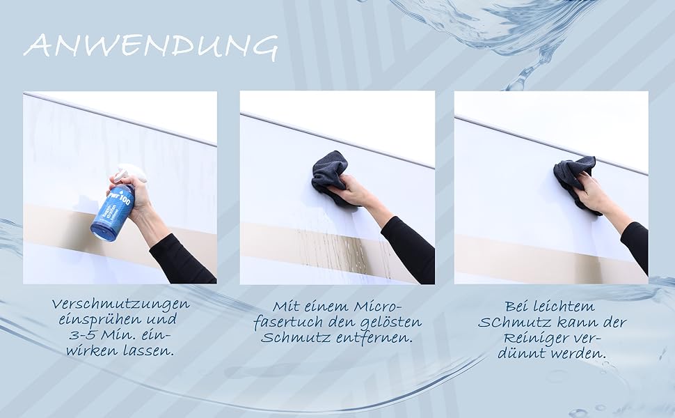 oekologisch streifenfrei nachhaltig Profi Verschmutzung Effektiv Oberfläche Lack Metall Buntlack