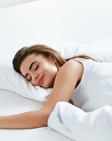 White Noise Sleep Earbuds for Side Sleepers