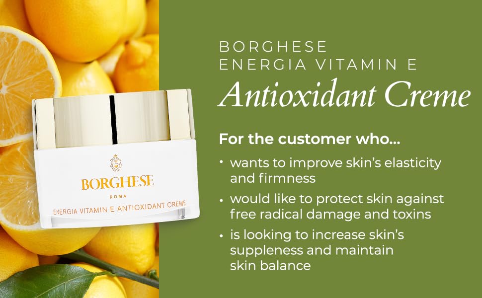 ENERGIA Vitamin E Antioxidant Creme