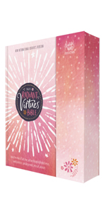 NIrV, Radiant Virtues Bible for Girls: A Beautiful Word Collection, Hardcover, Magnetic Closure
