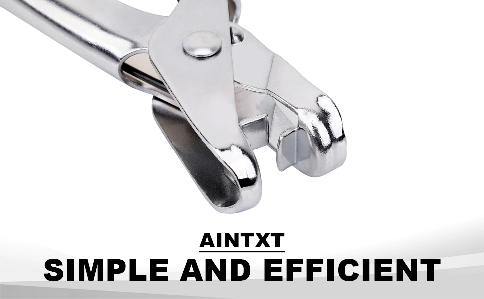 Snap Lock Punch for Vinyl and Silver Metallic Siding