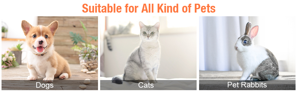 Suitable for All Kind of Pets