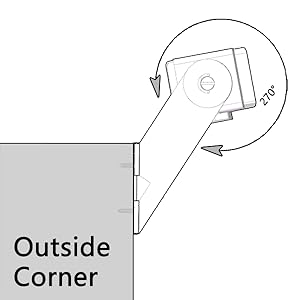 corner mount for wyze cam pan v3