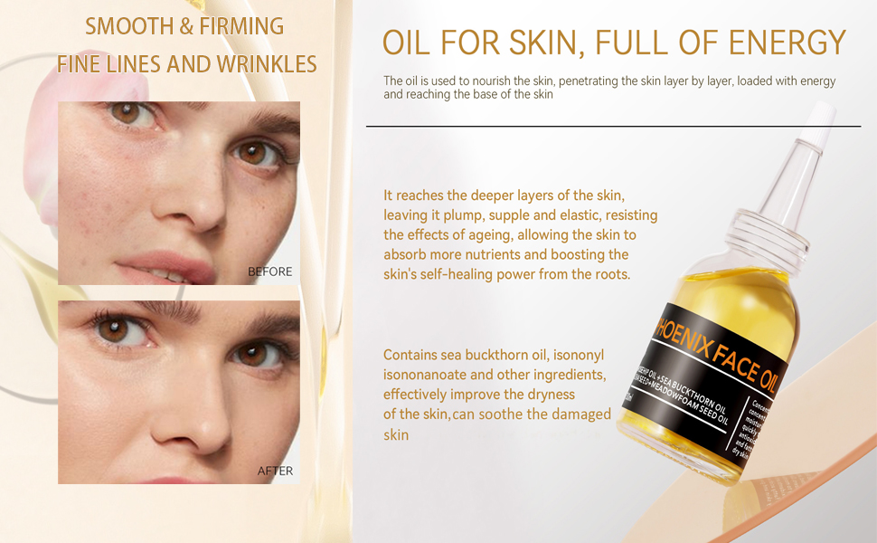 Rose Hydrating Face Serum Aging Face Oil Plumping Firming Lines Wrinkles Dullness Moisturizing Face 