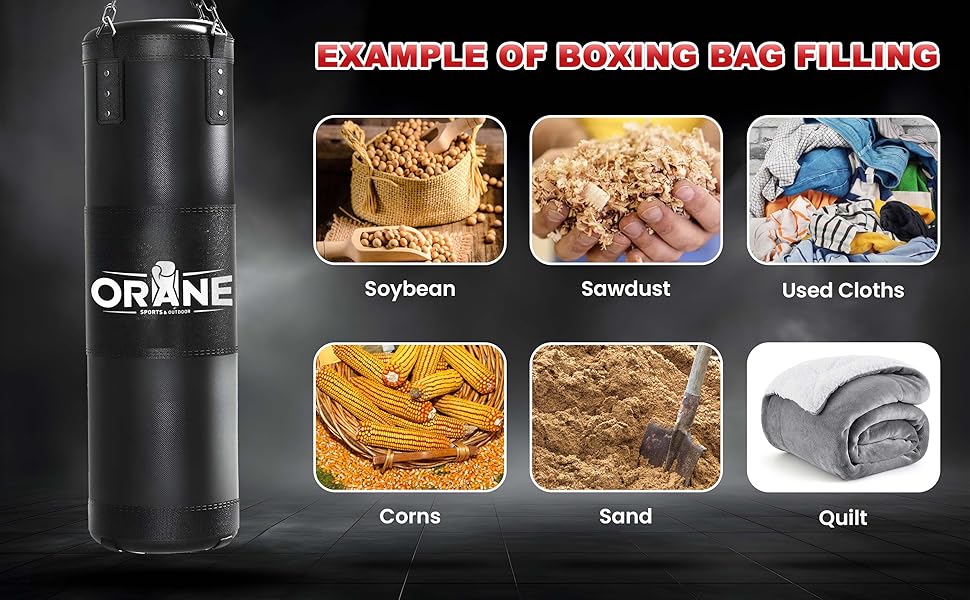boxing bag filling