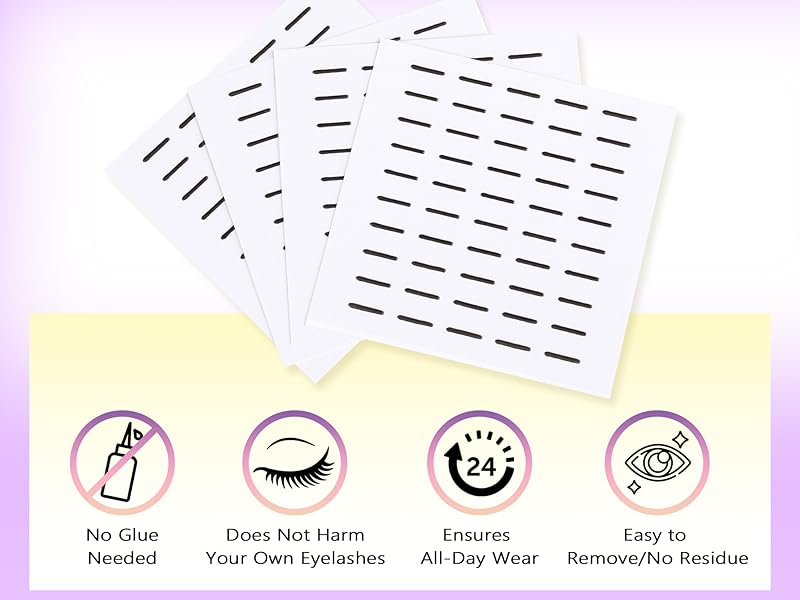 SELF ADHESIVE LASH CLUSTERS
