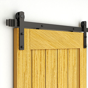 Sliding barn door hardware kit