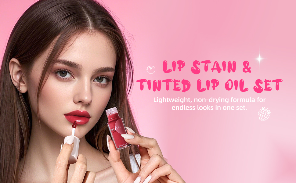 lip stain & lip oil
