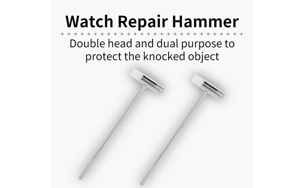 WenTigDY Watch Link Removal Tool Kit, Professional Disassemble Small Hammer