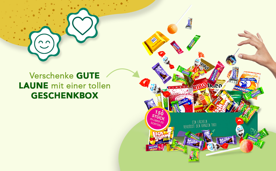 Süßigkeiten Box als tolles Geschenk