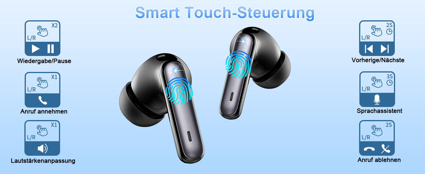 wireless kopfhörer Smart Touch