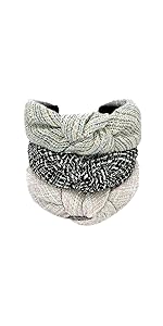 tweed headbands