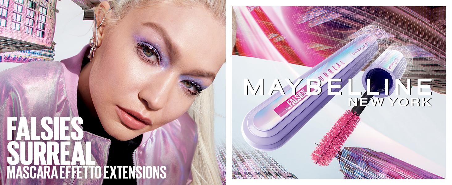 Falsies Surreal Maybelline New York for an extension effect