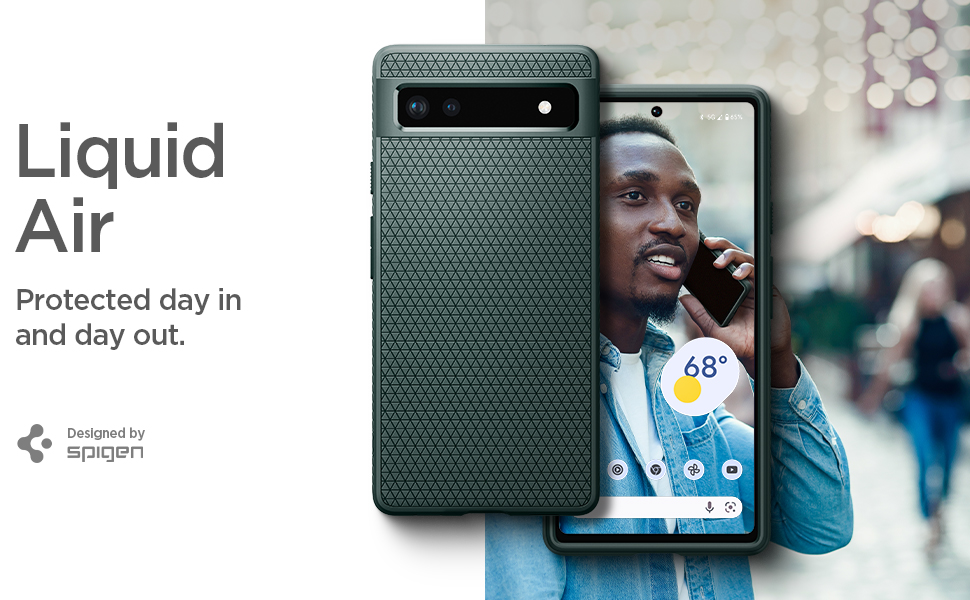 Spigen Liquid Air Designed for Pixel 6a Case (2022