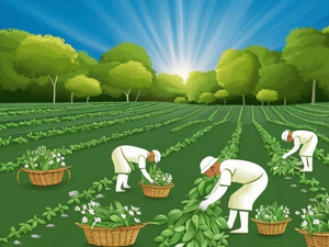 Gymnema tablets, Gymnema sylvestre, Farmers Harvesting Gymnema Leaves