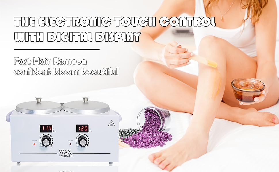 wax warmer white double