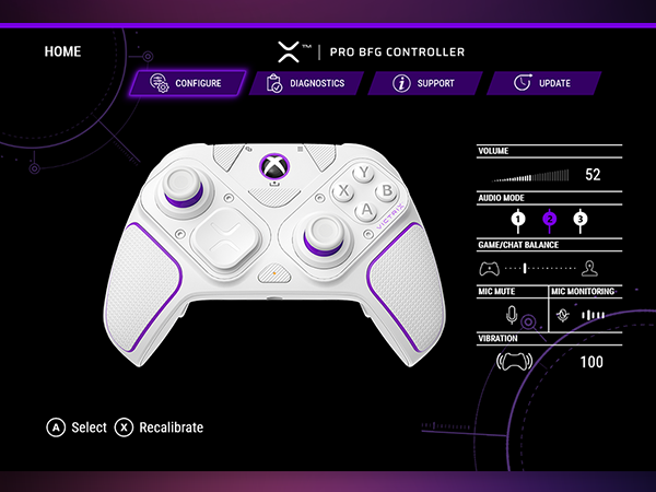 Victrix Pro BFG Wireless Controller: White For Xbox Series X