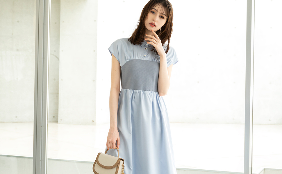 Amazon.co.jp: [ミッシュマッシュ] カジュアルドレス ビスチェ