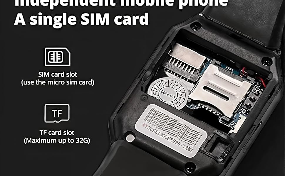 Sim slots, function as an independent mobile phone with single SIM suppor