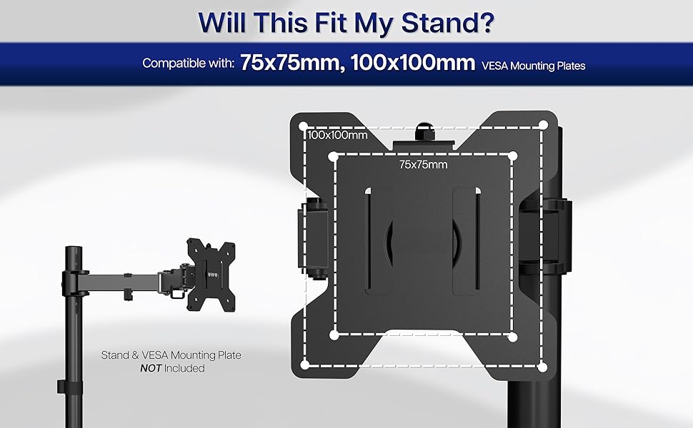 Amazon.com: VIVO Adapter VESA Mount Kit, Bracket Set for Apple Amazon.com: VIVO Adapter VESA Mount Kit, Bracket Set for Apple