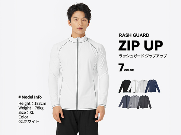 Amazon.co.jp: [アクレイス] ラッシュガード メンズ 長袖 フード