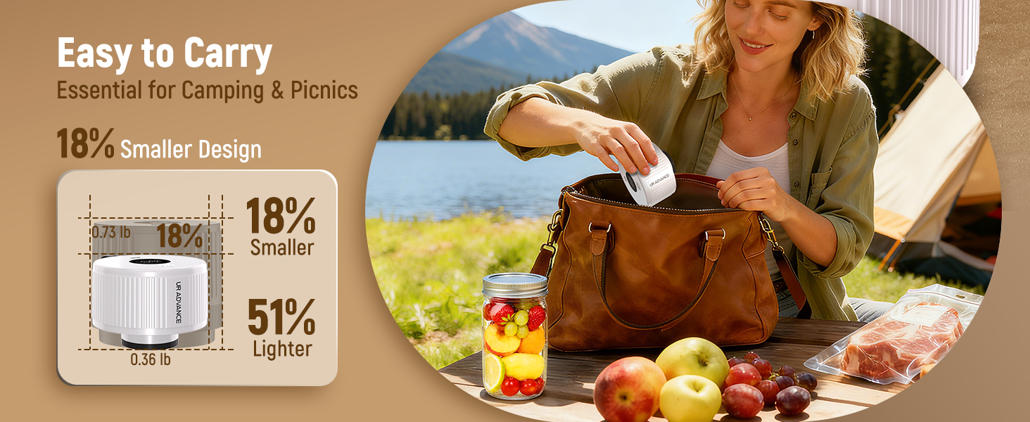 3-in-1 Mason Jar Vacuum Sealer White-5