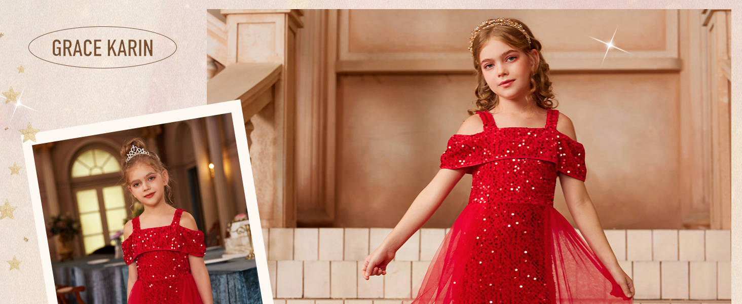 girls sequin dress