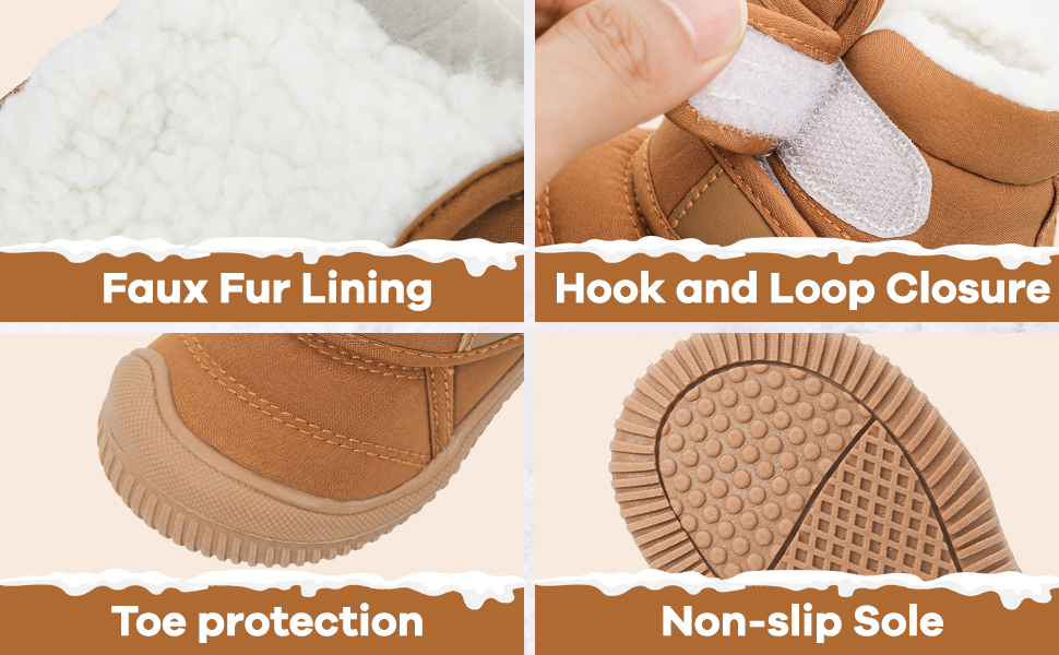 Winter shoes baby boots winter baby shoes boy girl slippers toddler children 
