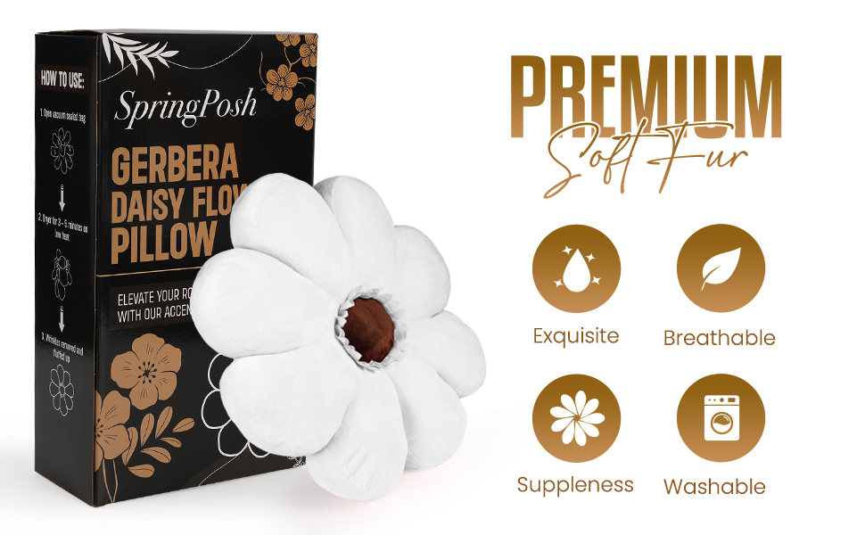 murakami pillow. takashi murakami. flower pillows. plant pillow. sunflower pillow. realistic pillow